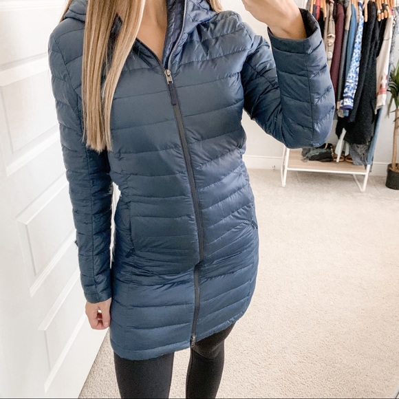Patagonia Jackets & Blazers - Patagonia Fiona Hooded Down Parka Prussian Blue